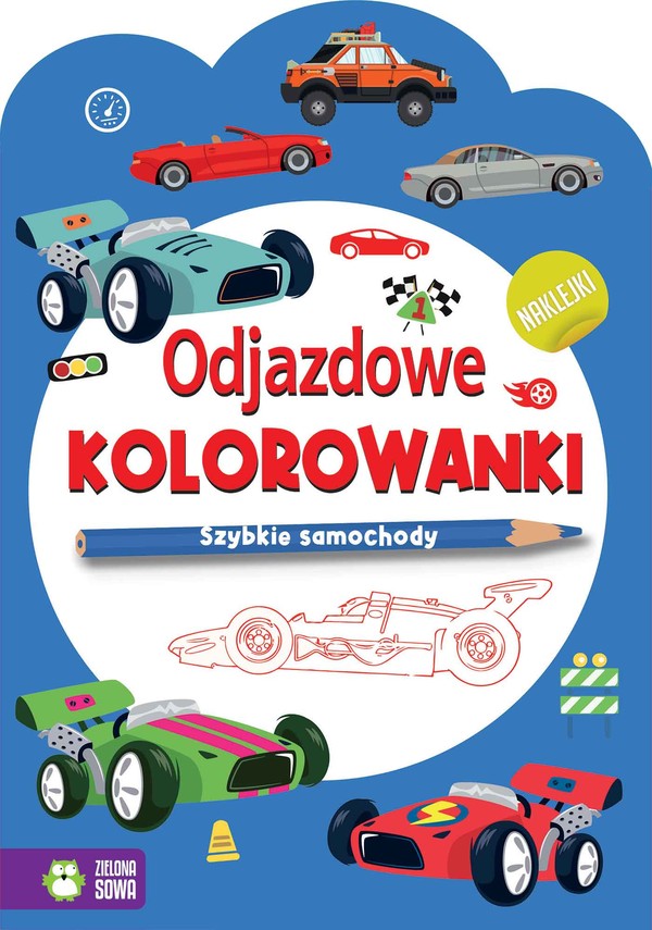 Szybkie samochody Odjazdowe kolorowanki