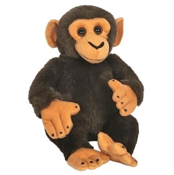 Szympans siedzący 25 cm