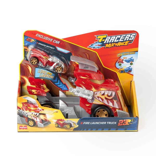 T-Racers Playset Fire Launcher Truck