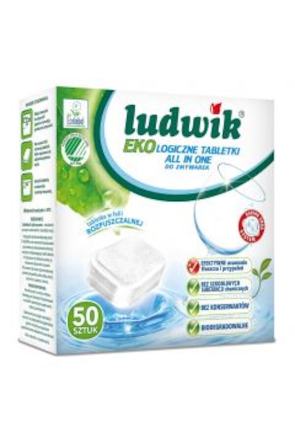 Tabletki do zmywarek All In One Ecolabel