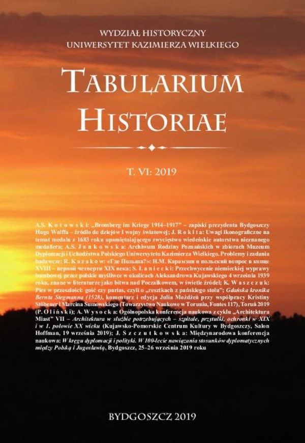 Tabularium Historiae T. VI: 2019 - pdf