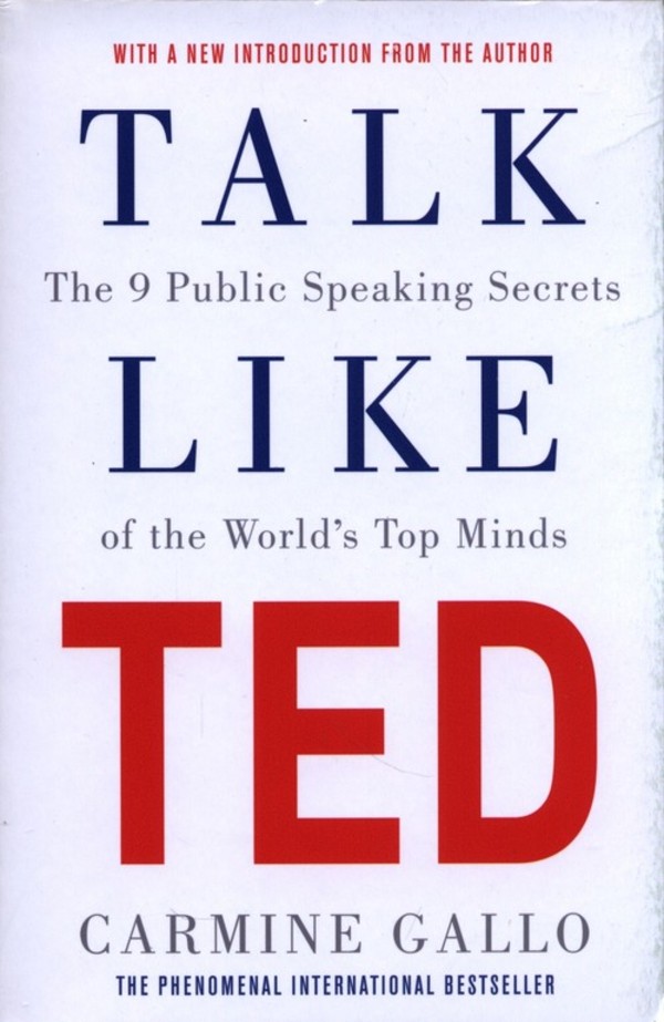 Talk like TED