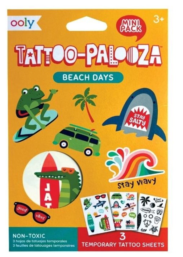 Tatuaże zmywalne Tattoo Palooza Plaża