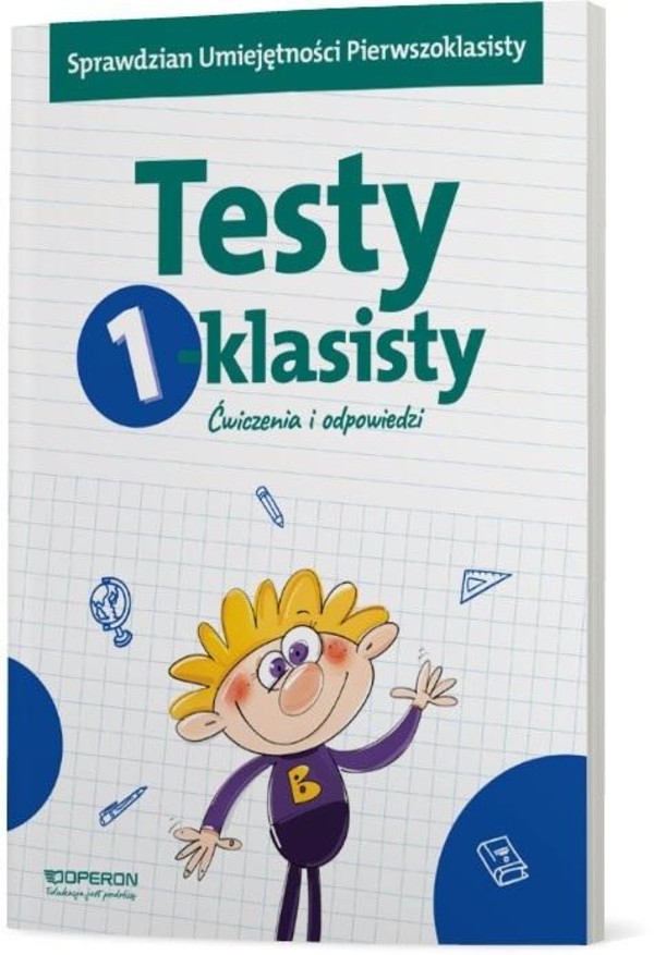 Testy 1-klasisty. Ćwiczenia i odpowiedzi.