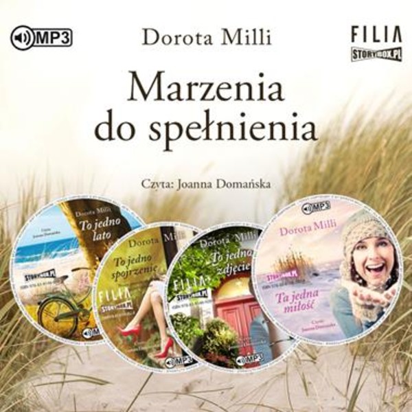 To jedno lato / To jedno spojrzenie / To jedno zdjęcie / Ta jedna miłość Audiobook CD Audio Marzenia do spełnienia Tomy 1-4