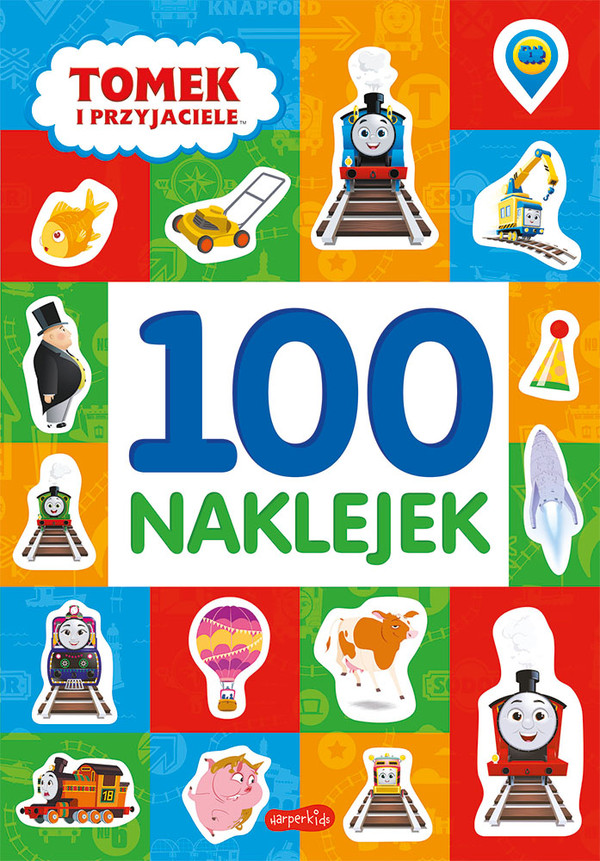 Tomek i przyjaciele 100 naklejek