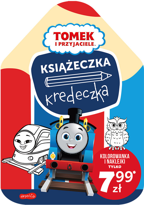 Tomek i przyjaciele Książeczka kredeczka