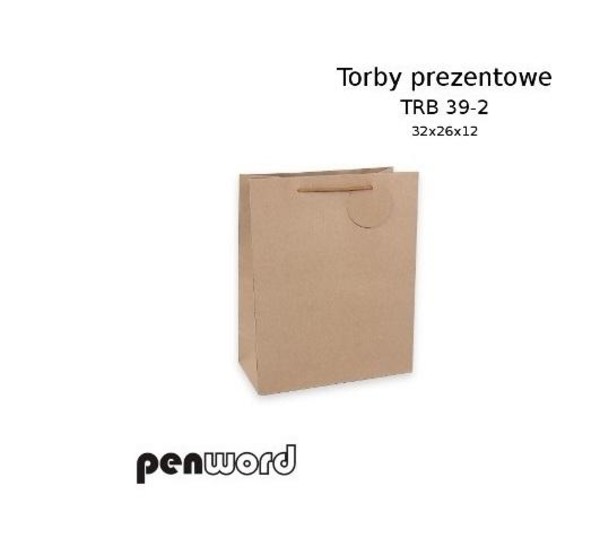 Torebka prezentowa craft 32x26x12cm