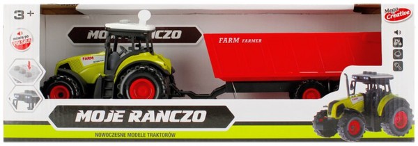 Traktor z akcesoriami Moje Ranczo 4