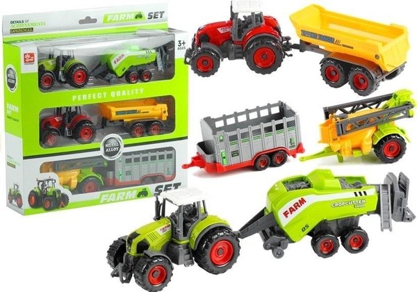 Traktory z przyczepami 6w1