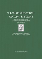 Transformation of Law Systems in Central, Eastern and Southeastern Europe in 1989-2015 - pdf