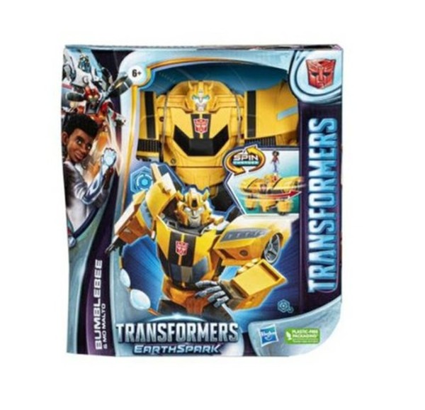 Figurka EarthSpark Spin Changer Bumblebee i Mo Malto