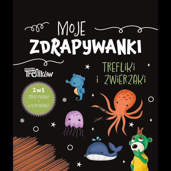 Trefliki i zwierzaki. moje zdrapywanki