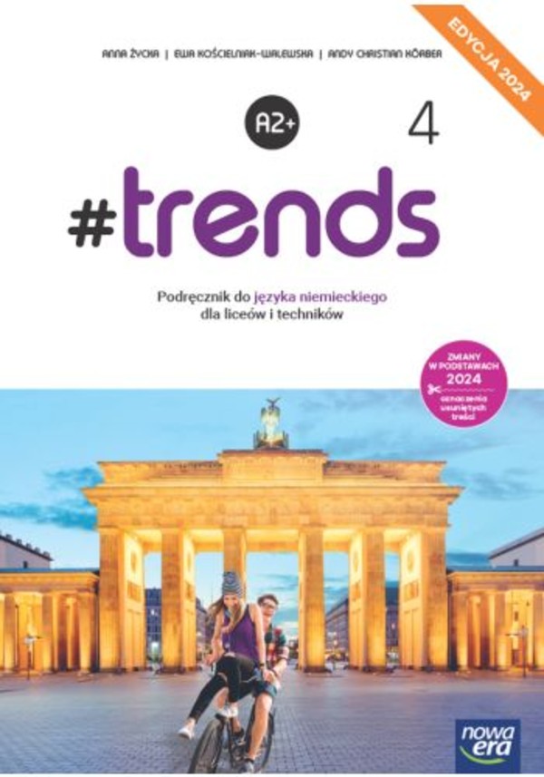 #trends 4. Podręcznik do języka niemieckiego dla liceum i technikum EDYCJA 2024