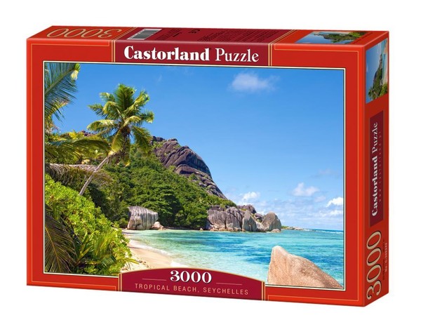 Puzzle Tropikalna plaża 3000 elementów