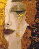 Malowanie po numerach Złote łzy