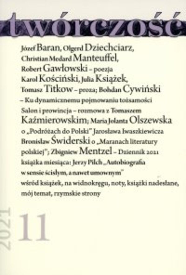 Twórczość 11/21 - mobi, epub