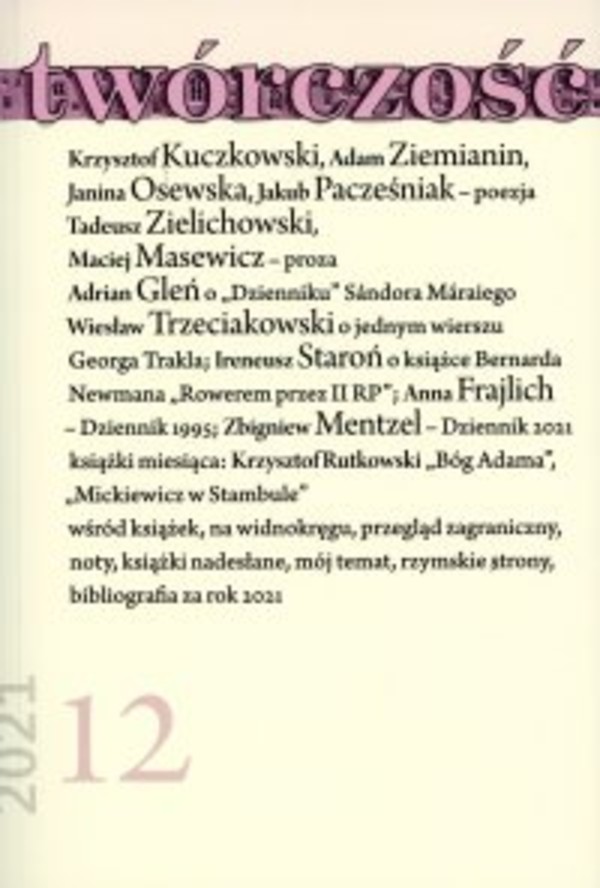 Twórczość 12/21 - mobi, epub