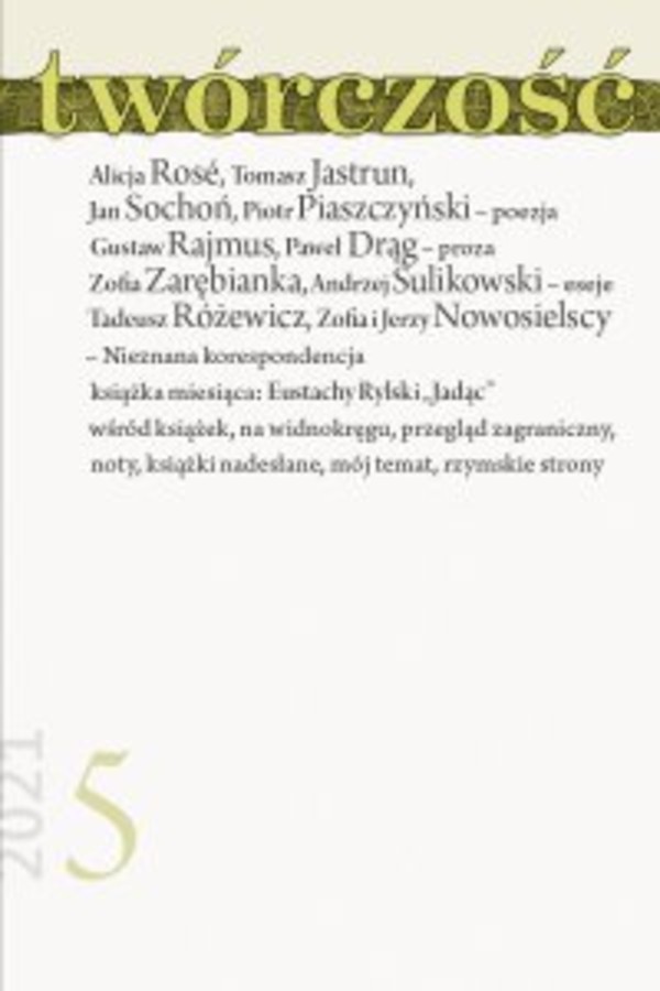 Twórczość 5/21 - mobi, epub