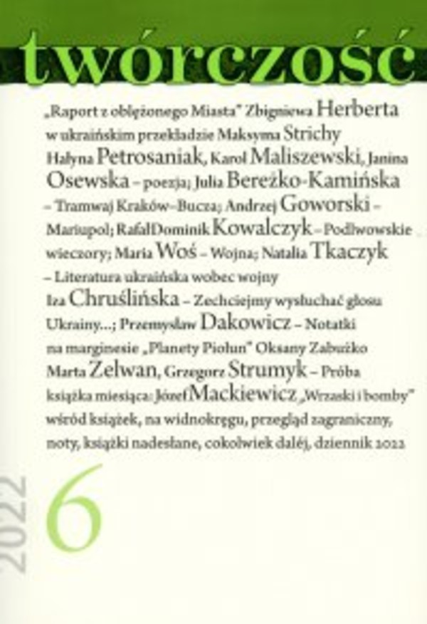 Twórczość 6/22 - mobi, epub