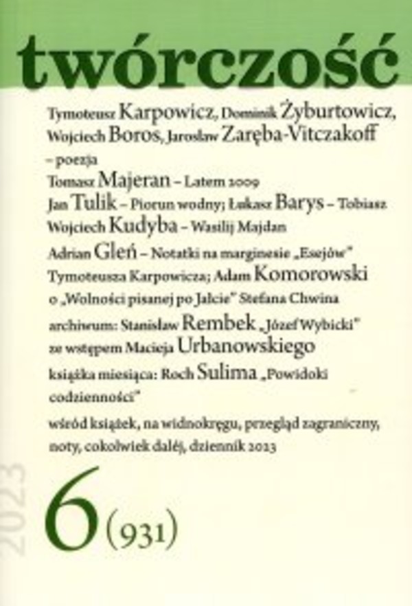 Twórczość 6/23 - mobi, epub