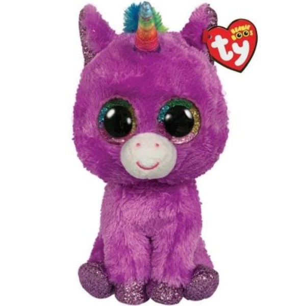 Beanie Boos Rosette Fioletowy Jednorożec