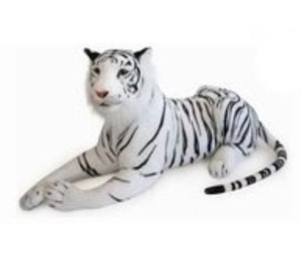 Maskotka Tygrys biały 90 cm
