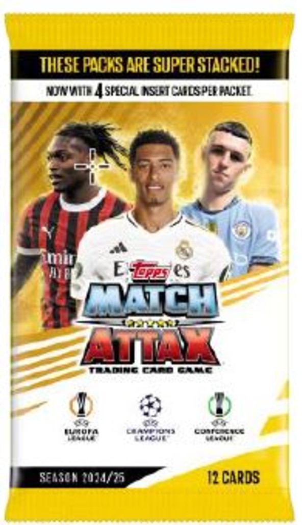 UEFA Champions League Match Attax 2024/25 saszetka z kartami