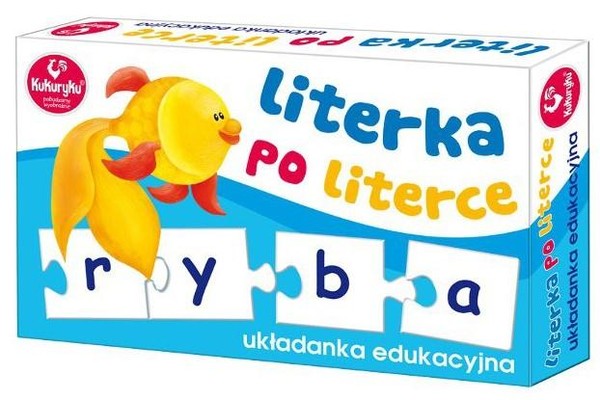 Układanka edukacyjna Literka po literce