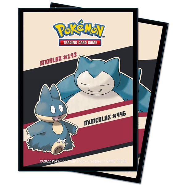 Koszulki na karty Deck Protector Sleeves - Snorlax and Munchlax (65 szt.)