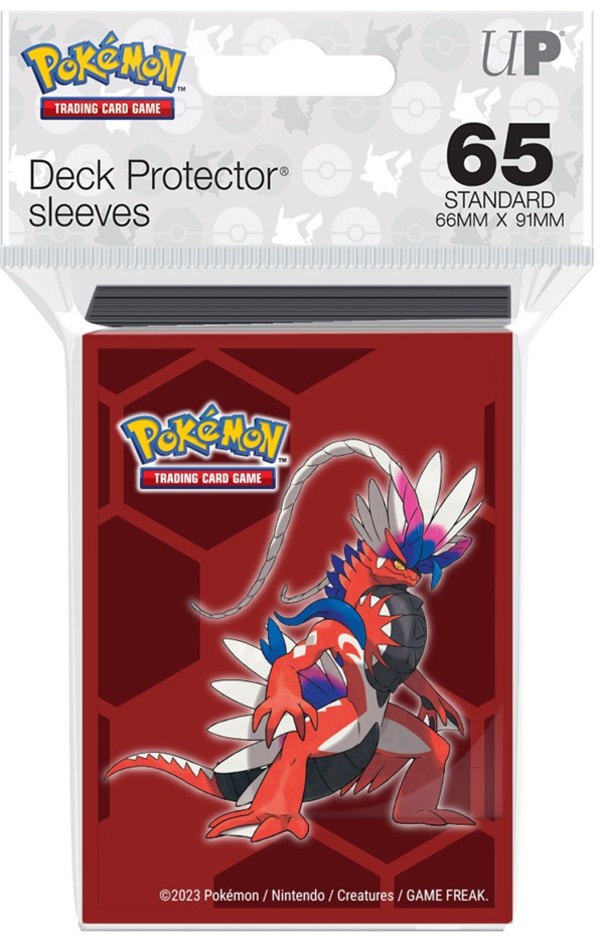 Koszulki na karty Pokémon - Deck Protector Sleeves - Koraidon Standard 66x91 mm (65 szt.)