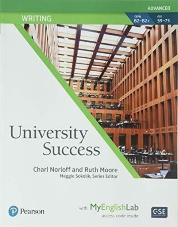 University Success Advanced. Writing Student`s Book Podręcznik + MyEngLab