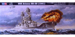 USS Arizona B B-39 1941 Skala 1:700