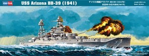 USS Arizona BB-39 (1941) Skala 1:350