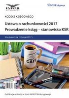 Ustawa o rachunkowości 2017. Prowadzenie ksiąg - stanowisko KSR - pdf