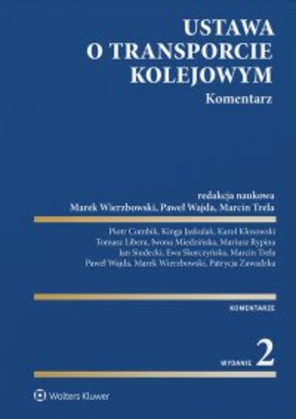 Ustawa o transporcie kolejowym. Komentarz - pdf