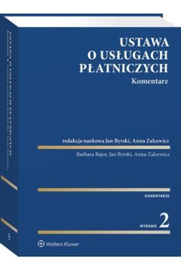 Ustawa o usługach płatniczych Komentarz