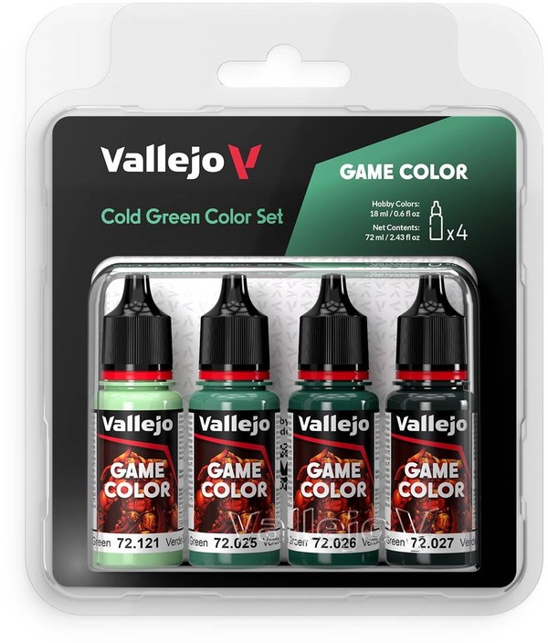 72.383 - Game Color - Cold Green Color Set