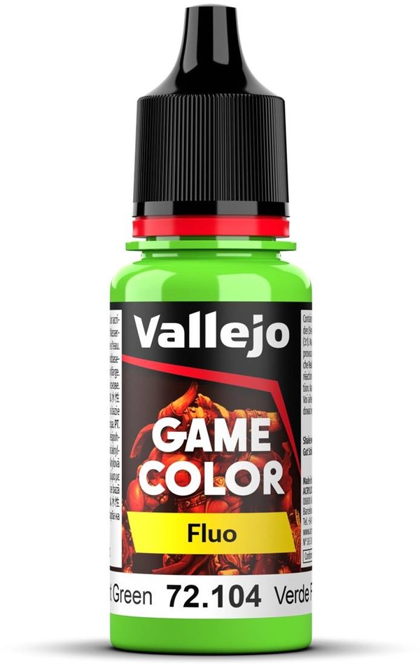 72.104 - Game Color - Fluo - Green 18 ml