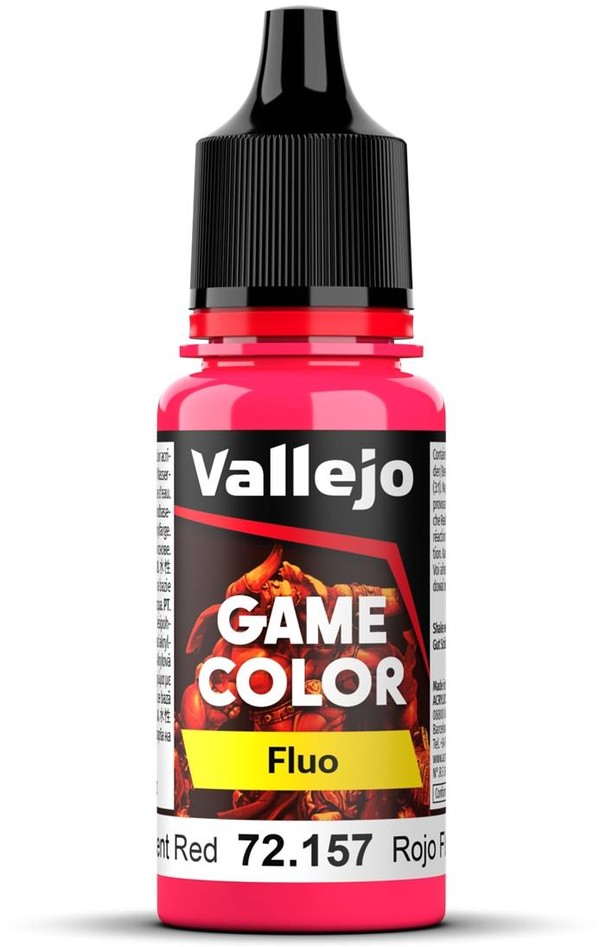 72.157 Game Color - Fluo - Red 18 ml