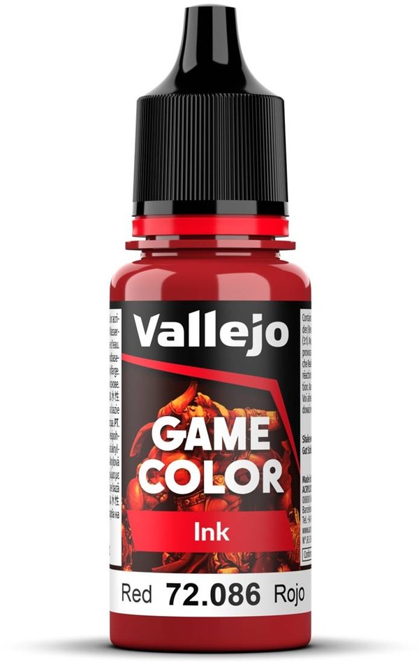 72.086 - Game Color - Ink - Red 18 ml