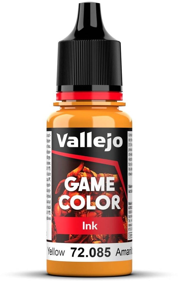 72.085 - Game Color - Ink - Yellow 18 ml