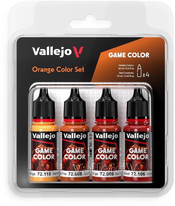72.381 - Game Color - Orange Color Set 4x18 ml