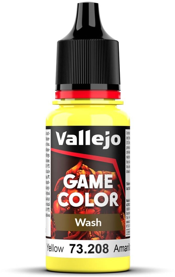 73.208 - Game Color - Wash - Yellow 18 ml