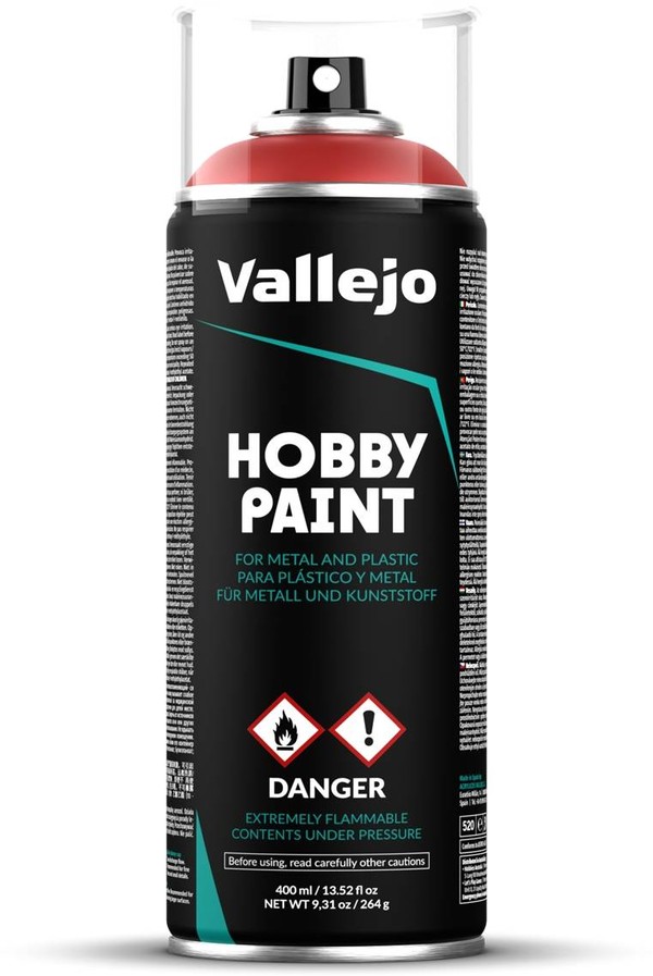 Hobby Paint - Scarlet Red (400ml)