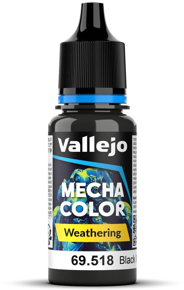 69.518 - Mecha Weathering - Black Wash (17 ml)