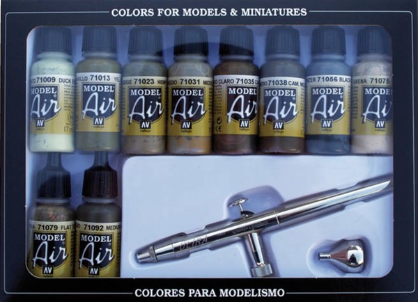 Model Air - Airbrush + Camouflage 10x17 ml