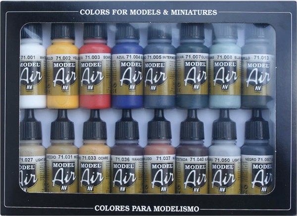 Model Air - Basic Colors 16x17 ml