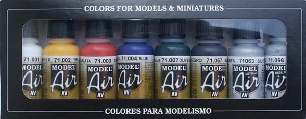 Model Air - Basic Colors 8x17 ml
