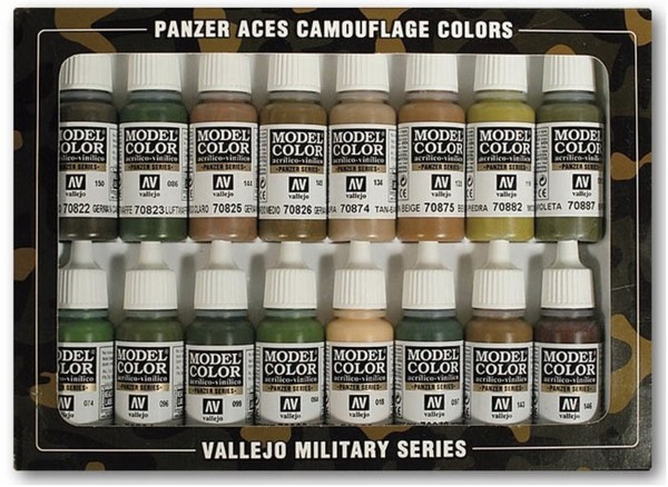 70.179 - Panzer Aces - Camouflage Colors (16x17 ml)